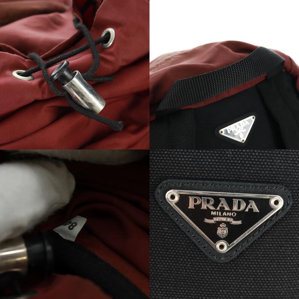 Prada Nylon Backpack Red - Picture 9 of 12
